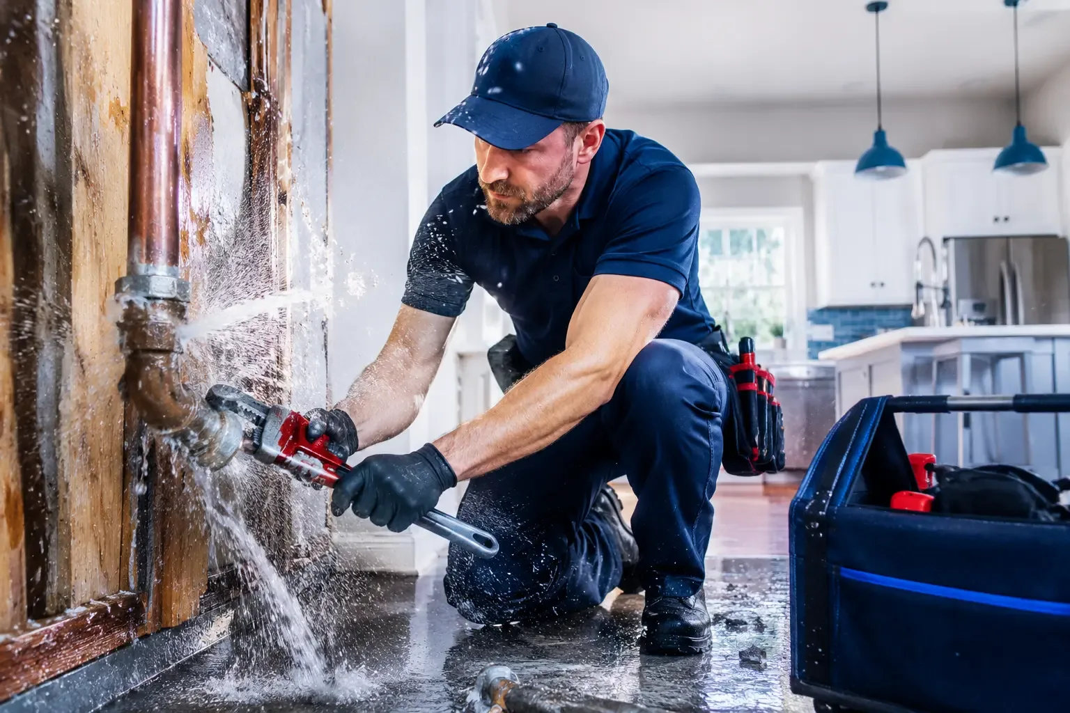 Local emergency pipe repair professionals in Agra, KS